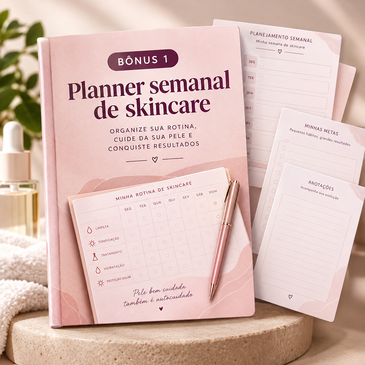 Planner Semanal de Skincare